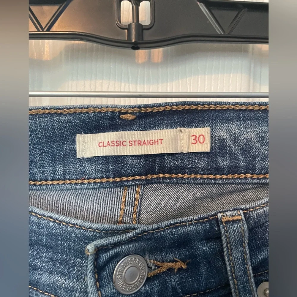 Levi’s Classic Straight Fit Jeans - Picture 5 of 7